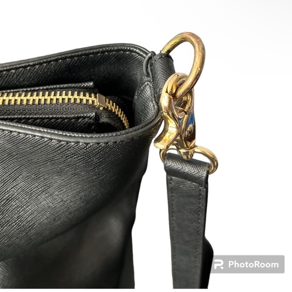 EUC DKNY Saffiano Tote w/ Crossbody Strap - Picture 8 of 15